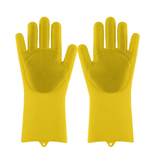 Load image into Gallery viewer, Silicone Washing Rubber Gloves
