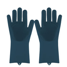 Load image into Gallery viewer, Silicone Washing Rubber Gloves