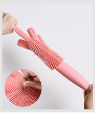 Load image into Gallery viewer, Silicone Washing Rubber Gloves
