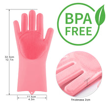 Load image into Gallery viewer, Silicone Washing Rubber Gloves
