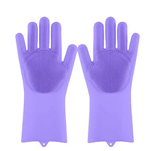 Load image into Gallery viewer, Silicone Washing Rubber Gloves
